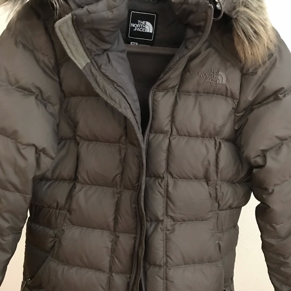 The North Face Jackets & Blazers - North face  brown down jacket. Pre owned